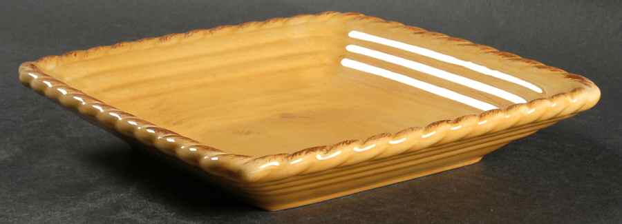 Tuscan Countryside Yellow Square Salad Plate by Artimino-1