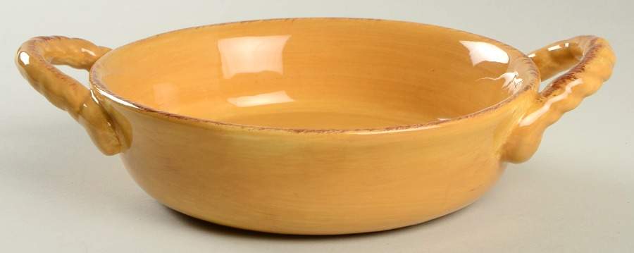 Tuscan Countryside Yellow Individual Handled Bowl by Artimino-1