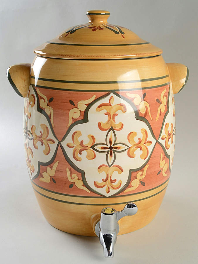Sienna Beverage Crock & Lid by Artimino-1