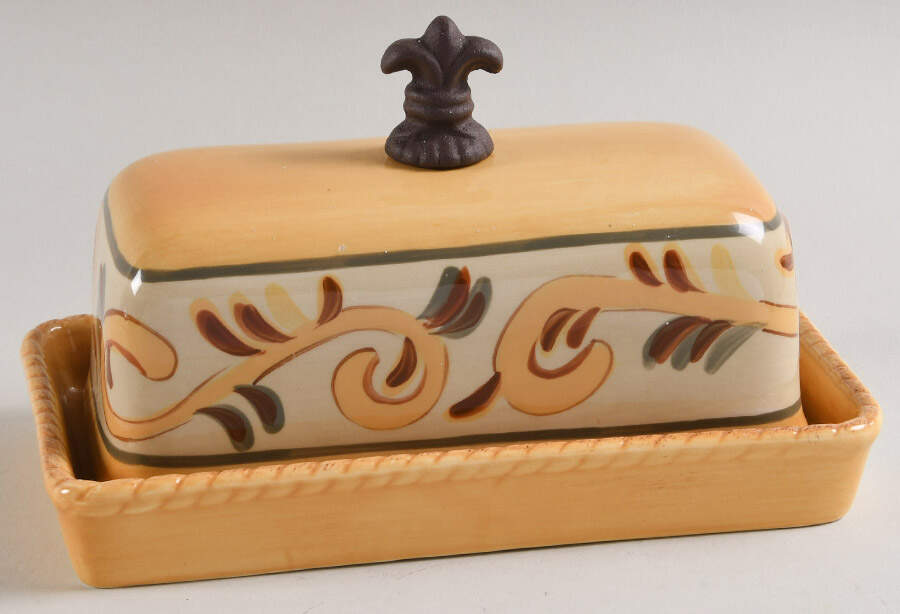 Sienna 1/4 Lb Covered Butter by Artimino-1