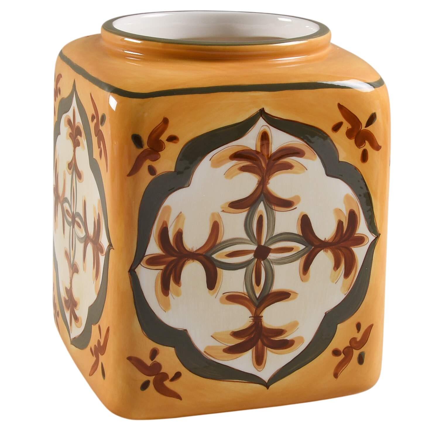 Sienna Large Canister, No Lid Or Metal Stand by Artimino-1