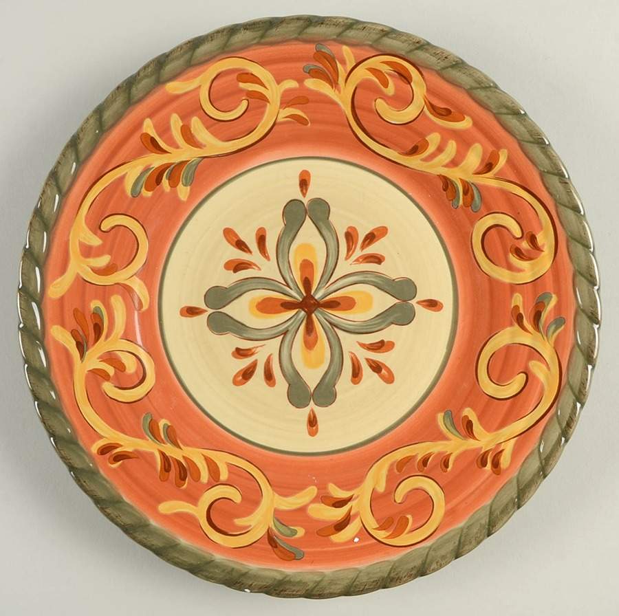 Sienna Luncheon Plate by Artimino-1