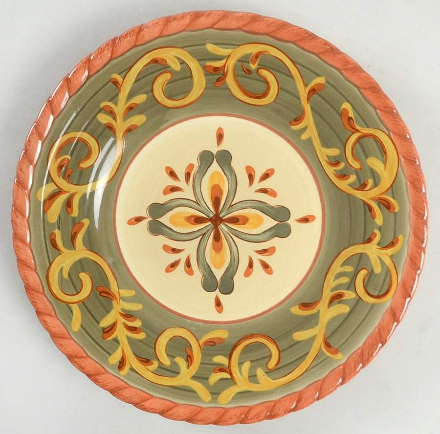 Sienna Luncheon Plate by Artimino-1