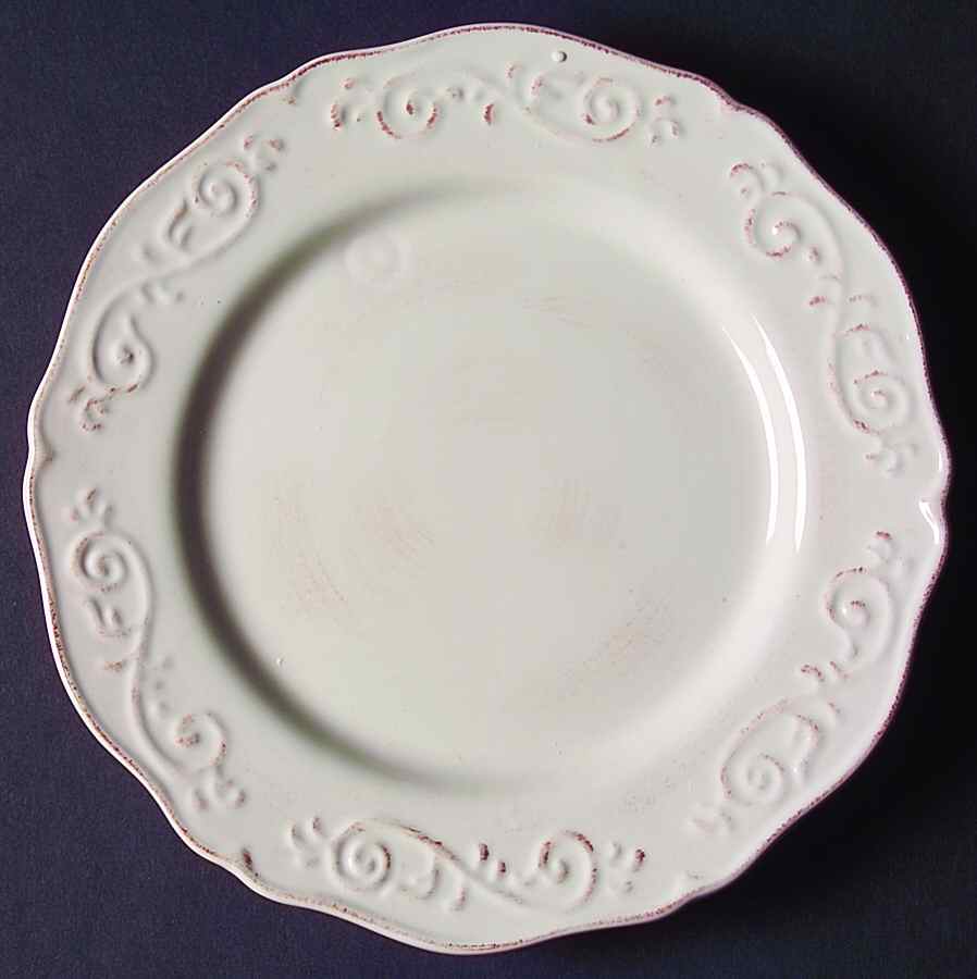 Baroque Beige Salad Plate by Artimino-1
