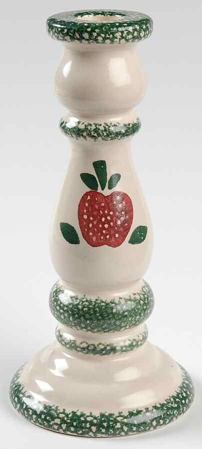 Apple Garden 7" Candlestick by Alco-1