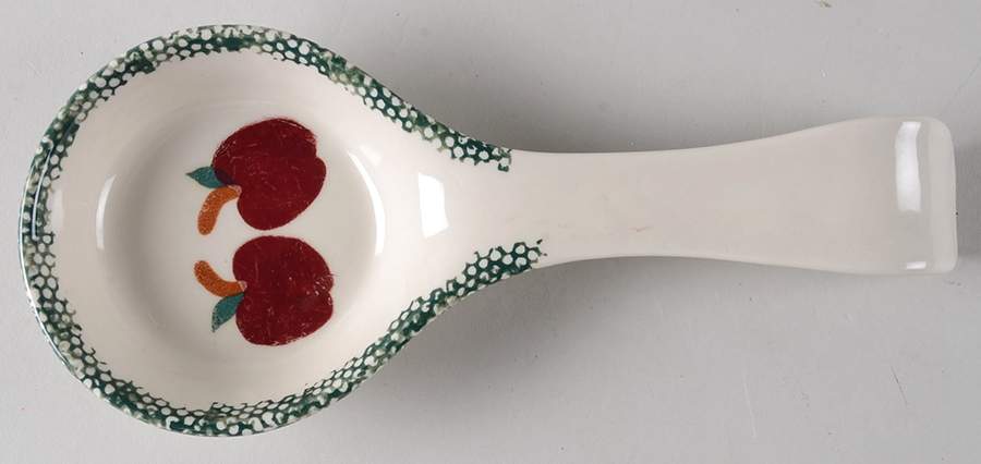 Apple Garden Spoon Rest/Holder (Holds 1 Spoon) by Alco-1