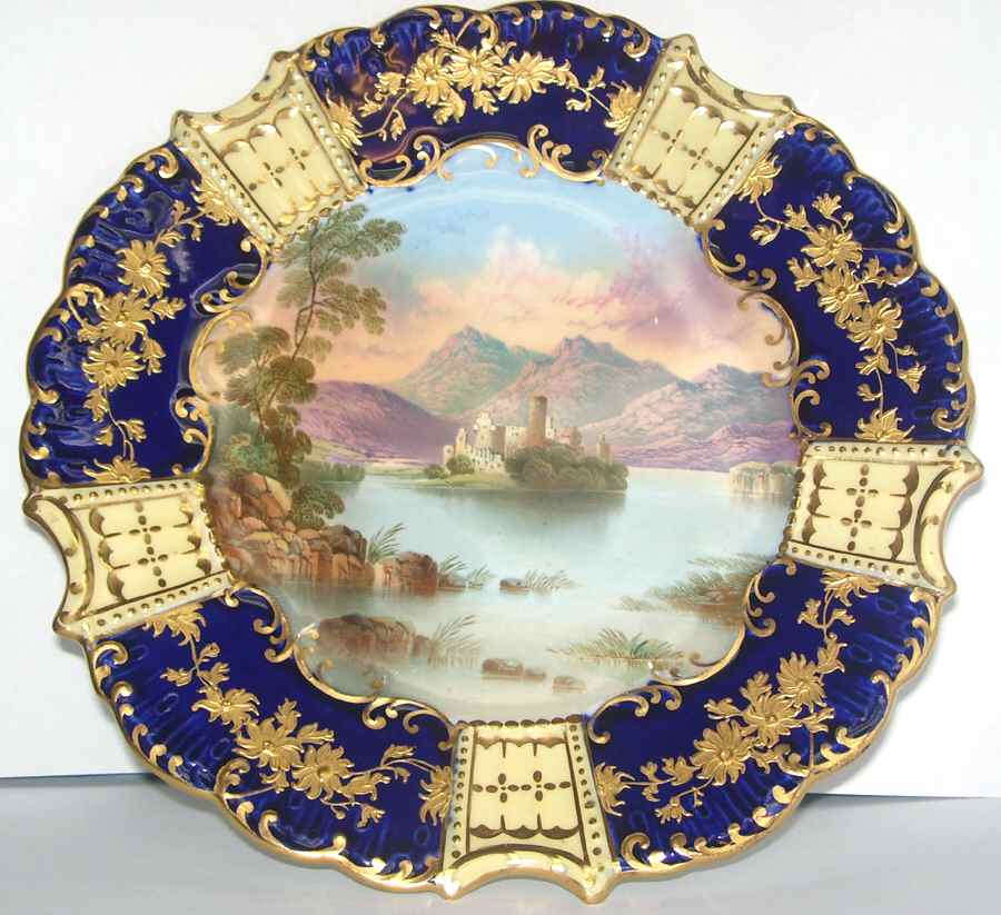 Kilchurn Castle Dinner Plate by John  Aynsley & Sons-1