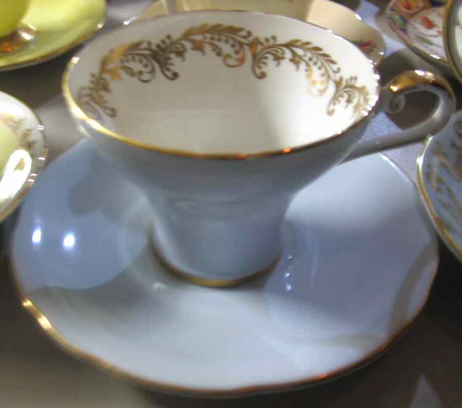 7241 Flat Cup & Saucer Set by John  Aynsley & Sons-1