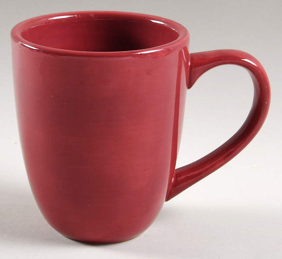 Ciao II Burgundy Mug by Artimino-1