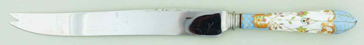 Floraine (Blue) Knife-Carving/Stainless Blade by A & E Lewis (Germany)-1
