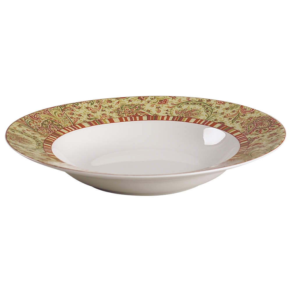 Maharana Large Rim Soup Bowl by 222 Fifth (PTS)-1