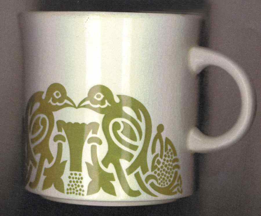 Tree of Life Flat Cup by Arklow-1