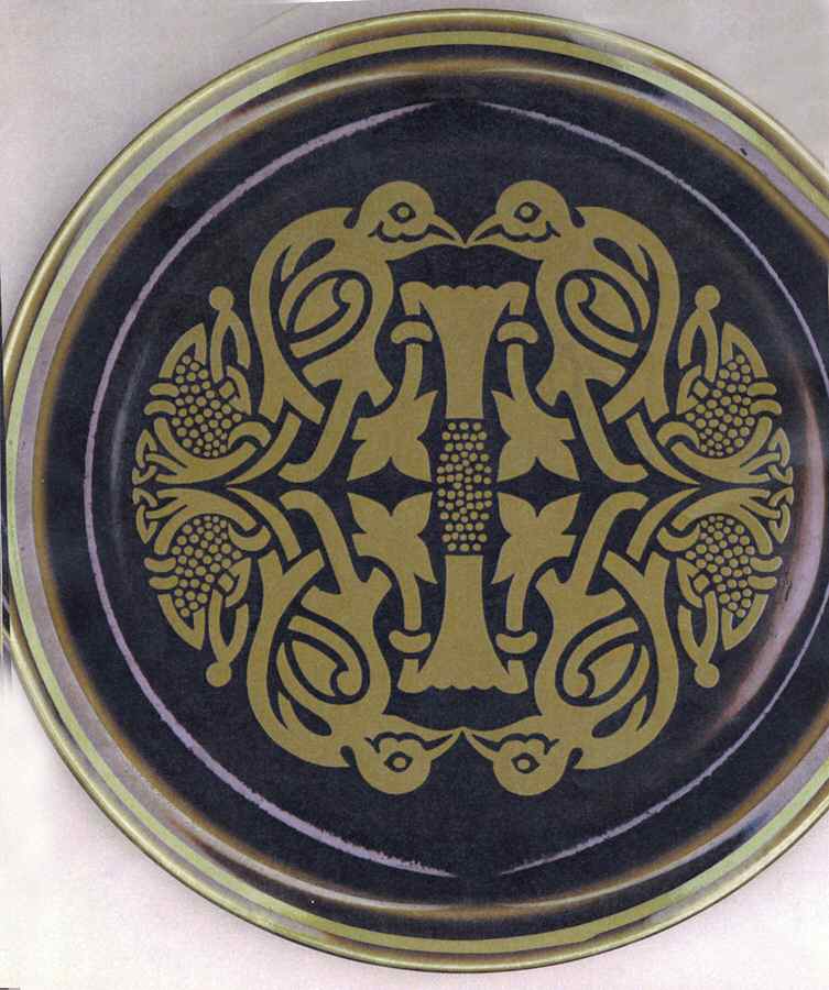 Tree of Life Dinner Plate by Arklow-1