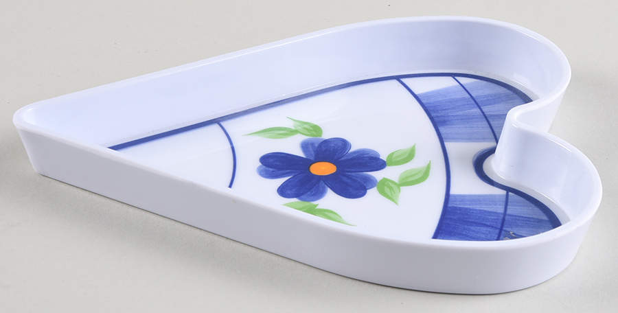 San Remo Melamine Heart Shaped Tray by A Step Beyond-1