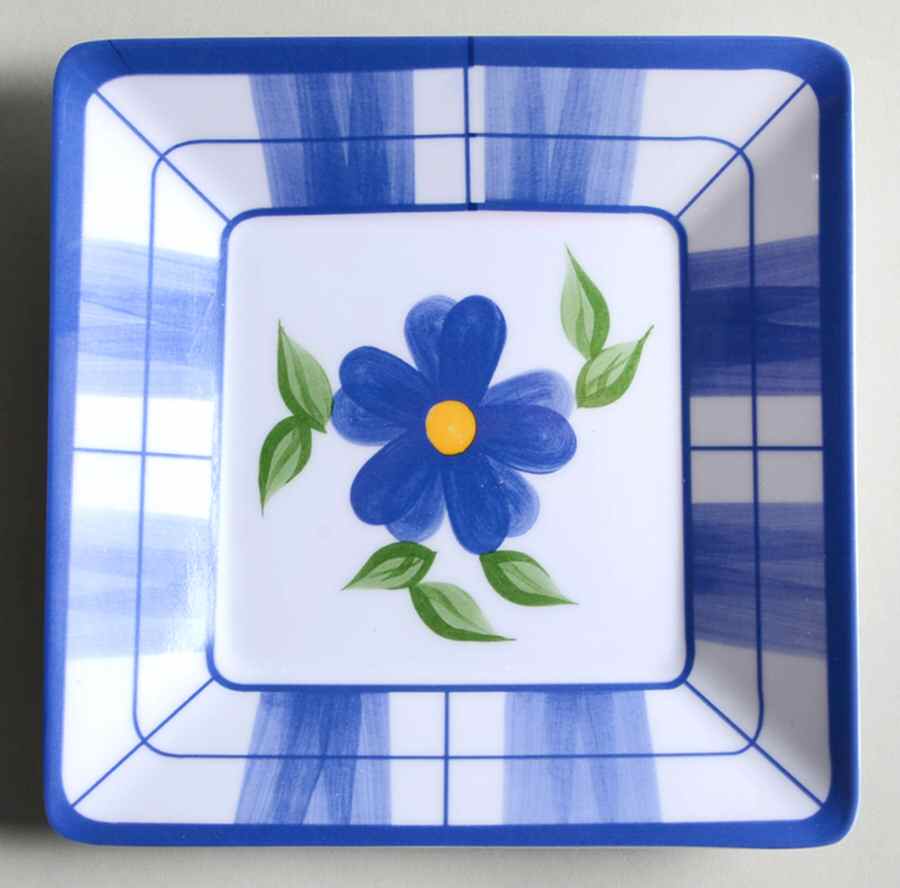 San Remo Square Melamine Appetizer Plate by A Step Beyond-1