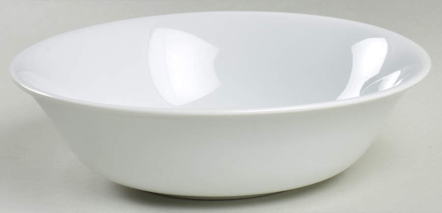 Tuileries-All White 7" Individual Pasta Bowl by Apilco-1