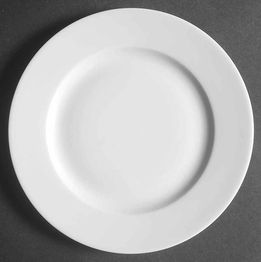 Tuileries-All White Salad Plate by Apilco-1
