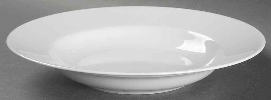 Tuileries-All White 8" Soup/Pasta Bowl by Apilco-1