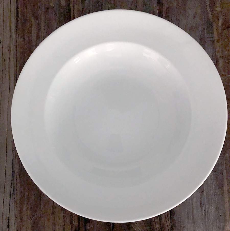 Tuileries-All White 12" Soup/Pasta Bowl by Apilco-1