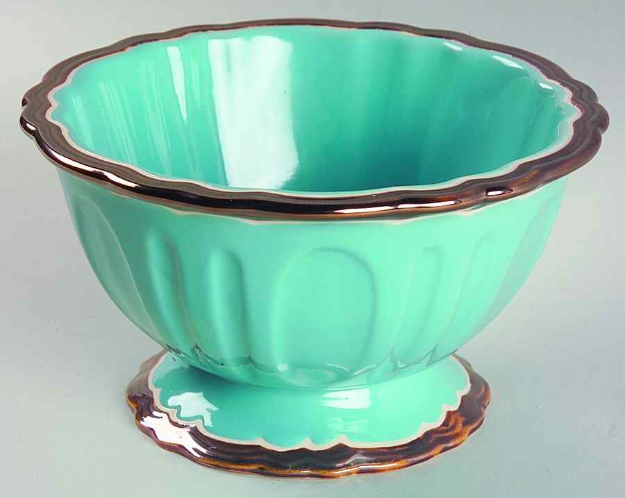 Versailles Blue Footed Dessert Bowl by Ambiance-1