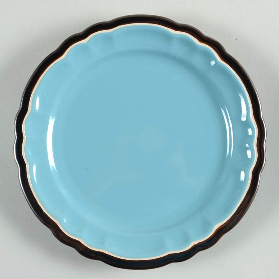 Versailles Blue Salad Plate by Ambiance-1