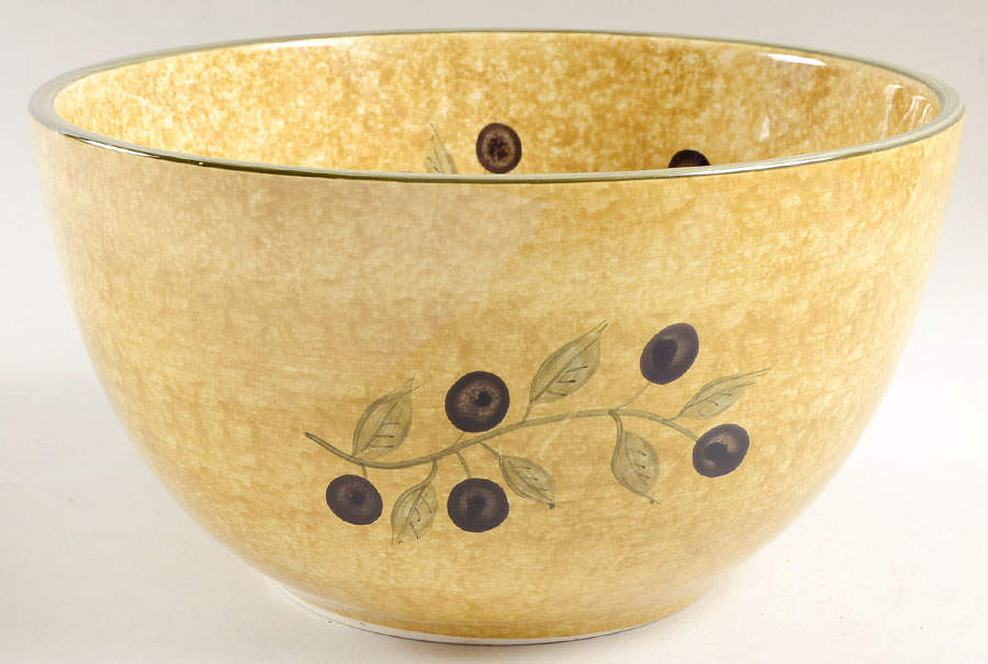 Olives 11" Large Salad Serving Bowl by 222 Fifth (PTS)-1