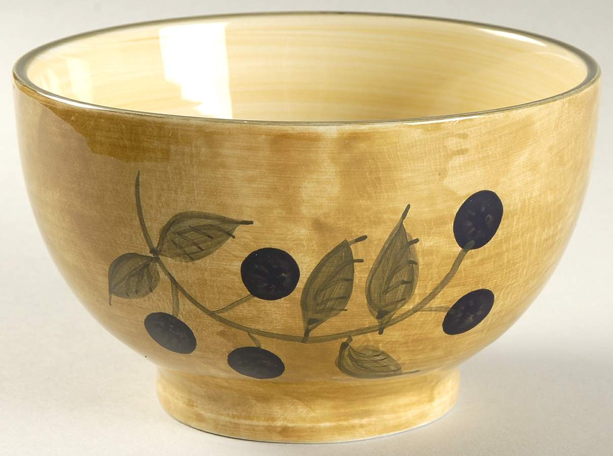 Olives Soup/Cereal Bowl by 222 Fifth (PTS)-1