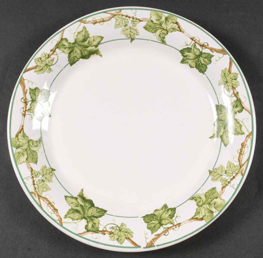 Vineyard Dinner Plate by American Atelier-1