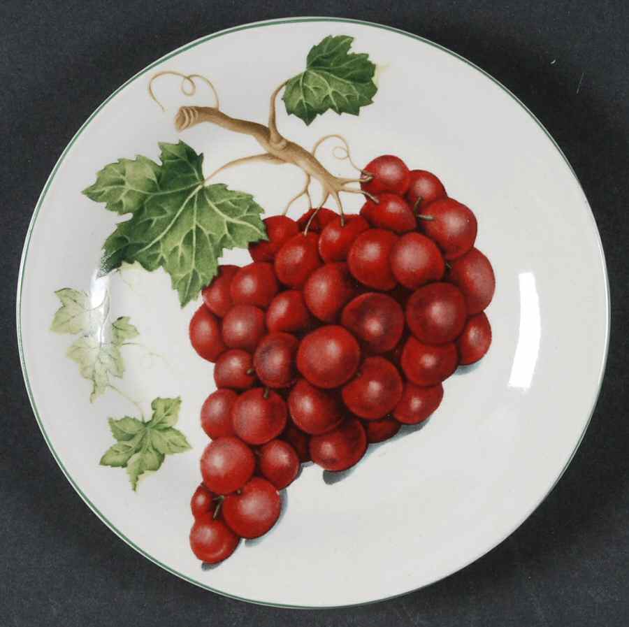 Vineyard Salad Plate by American Atelier-1