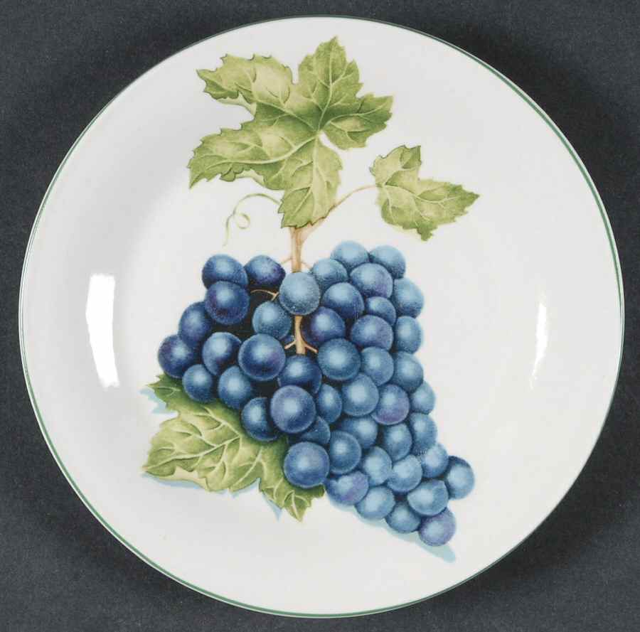 Vineyard Salad Plate by American Atelier-1