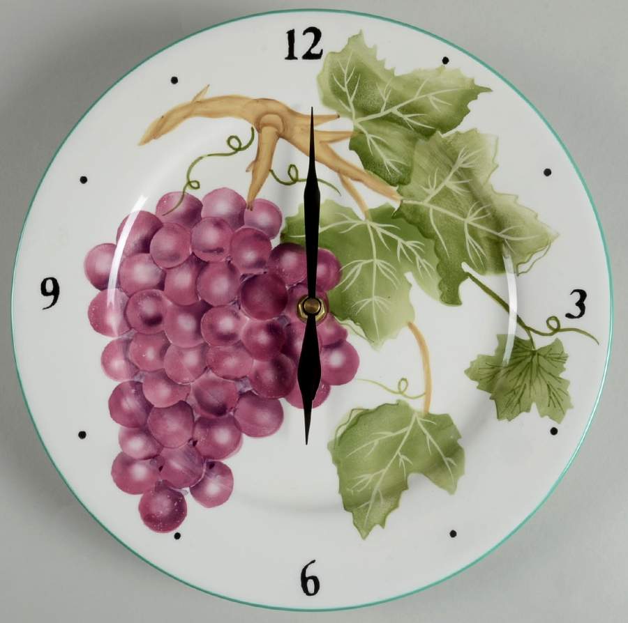 Vineyard Clock Plate by American Atelier-1