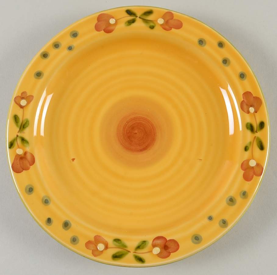Provincia Fiore Salad Plate by Amalfi Collection-1