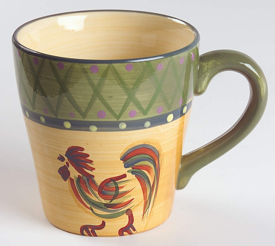 Chez Rooster Mug by 222 Fifth (PTS)-1