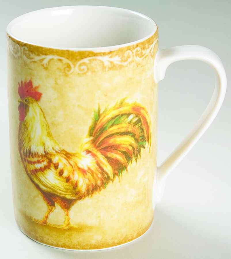 Regal Rooster Mug by 222 Fifth (PTS)-1