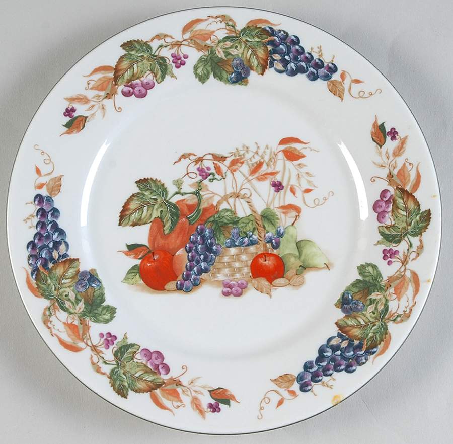 Bountiful Harvest Salad Plate by American Atelier-1
