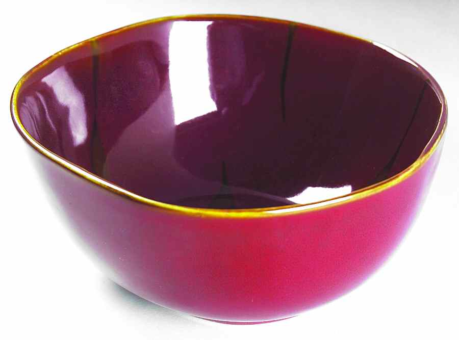 Cinnabar Soup/Cereal Bowl by American Atelier-1