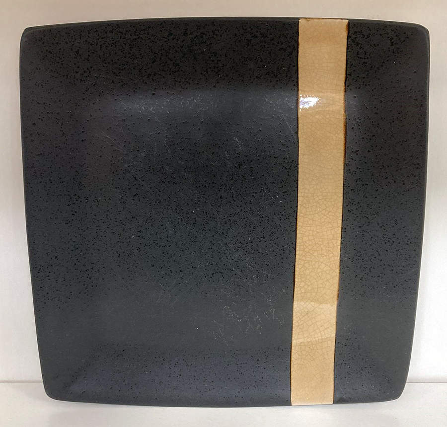 Earth Square Dinner Plate by American Atelier-1
