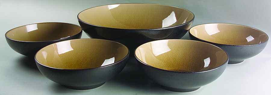 Earth 5 Pc Salad Set (SB12 + 4 ISBSO) by American Atelier-1