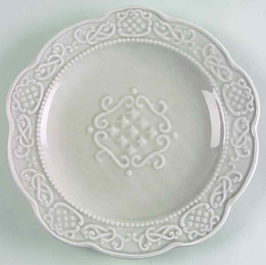 Empress Gray Salad/Dessert Plate by American Atelier-1