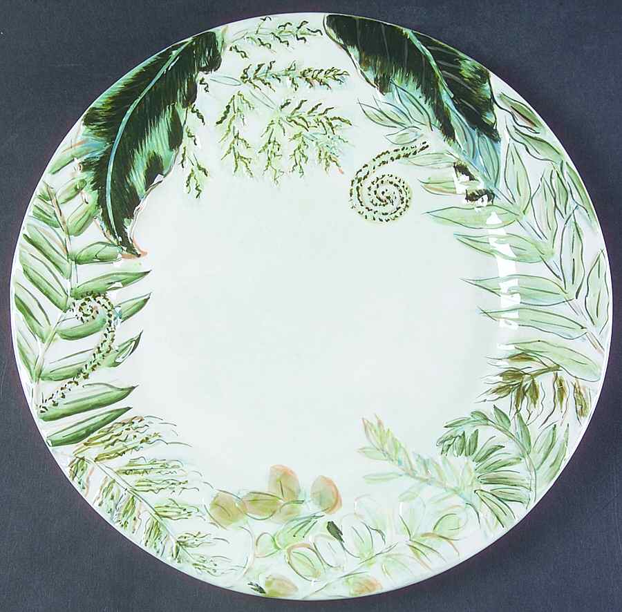 Fern Dinner Plate by American Atelier-1