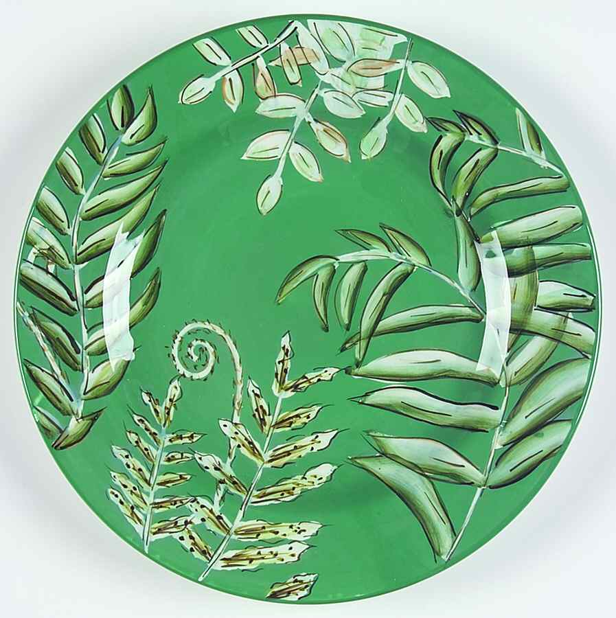 Fern Salad/Dessert Plate by American Atelier-1