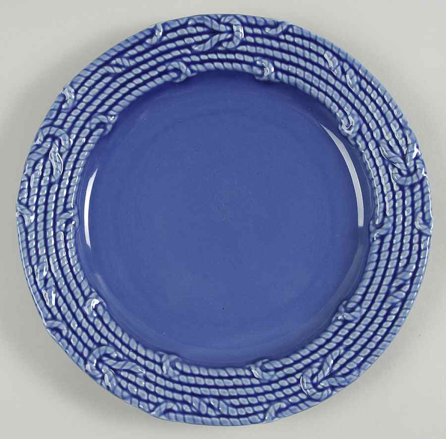 Nautical Blue Dinner Plate by American Atelier-1