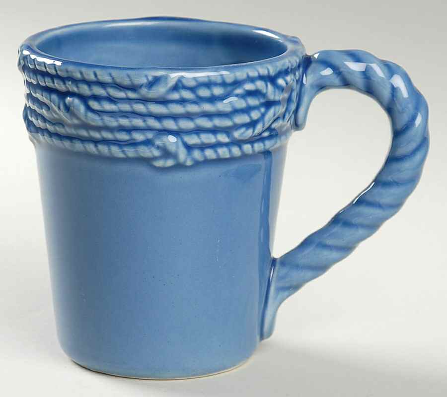 Nautical Blue Mug by American Atelier-1