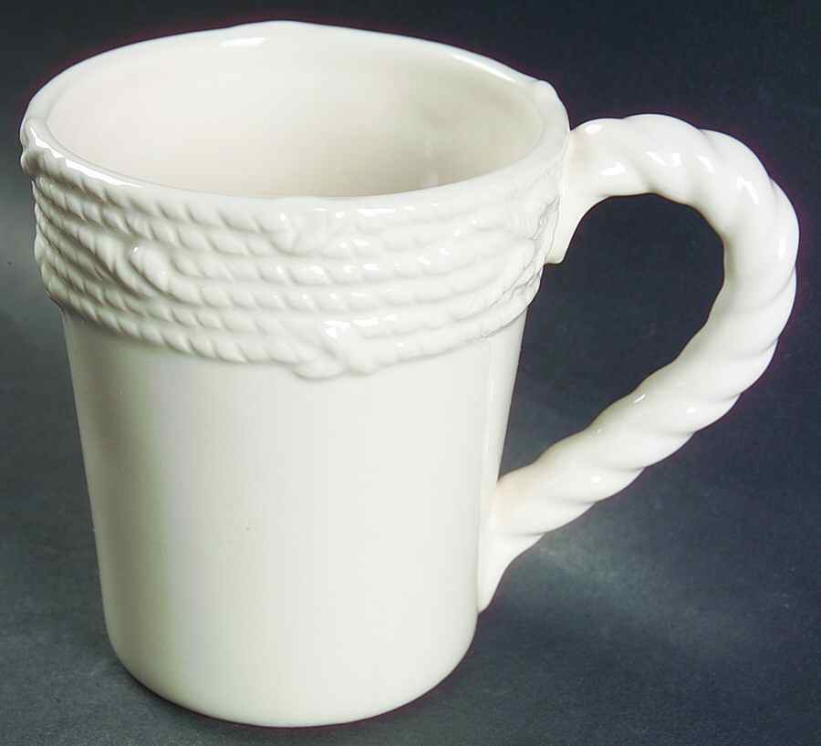 Nautical White Mug by American Atelier-1