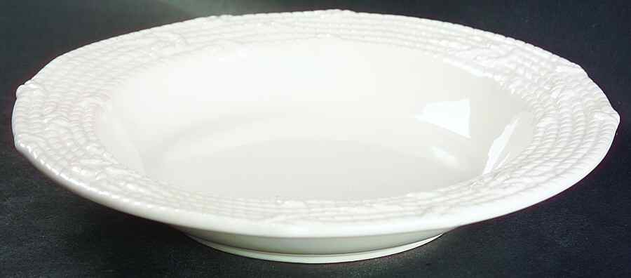 Nautical White Soup/Cereal Bowl by American Atelier-1