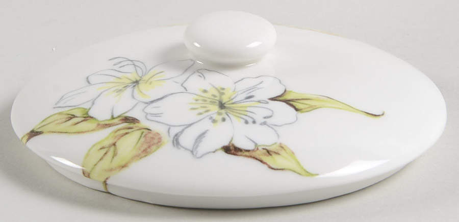 Butterfly Study Lid for Sugar Bowl by Anthropologie-1