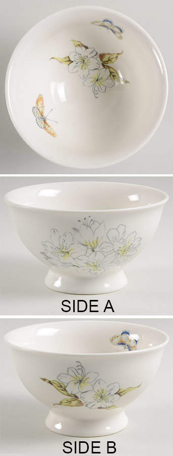 Butterfly Study Soup/Cereal Bowl by Anthropologie-1