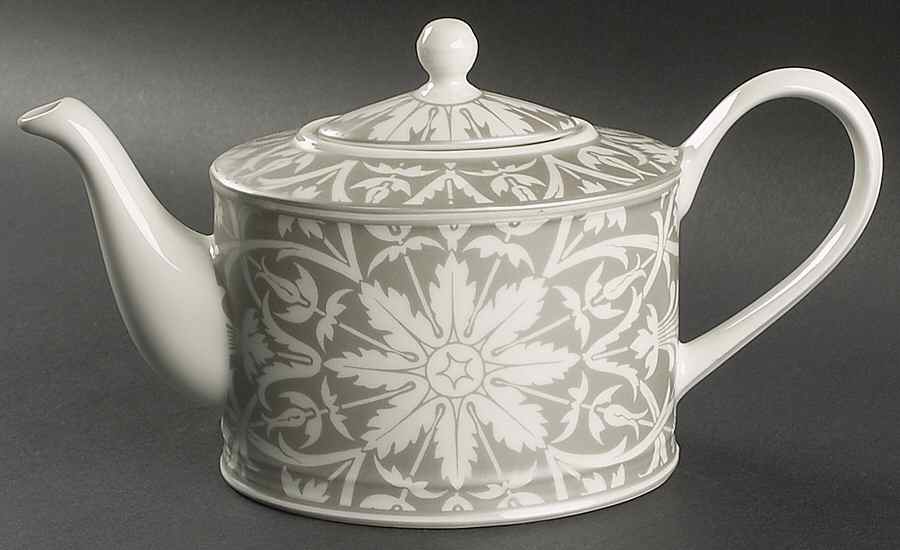 Vertoni Silver Teapot & Lid by 222 Fifth (PTS)-1