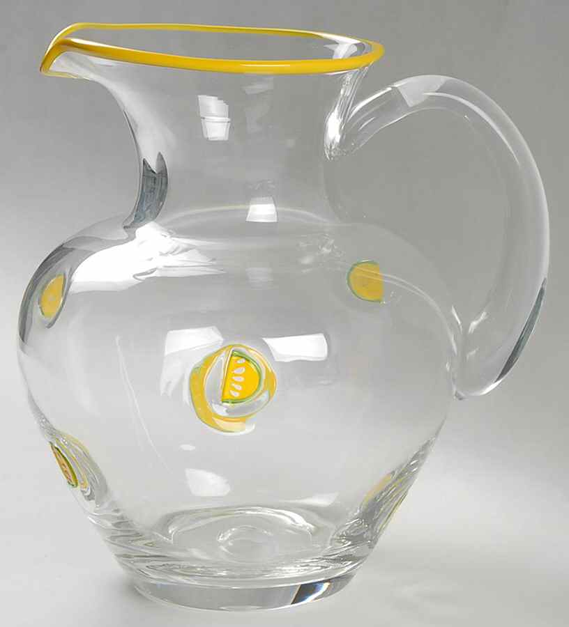 Lemon Collection, The 80 Oz Glassware Pitcher by Artland-1