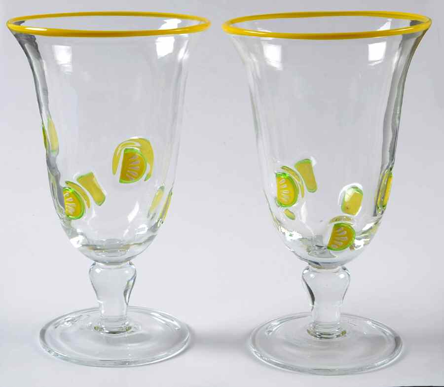 Lemon Collection, The (Set of 2) Glassware Iced Tea by Artland-1